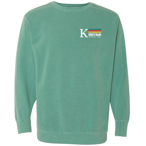 Comfort Colors Crewneck Sweatshirt -- Seafoam
