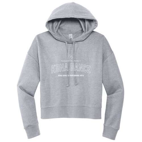 District Women's V.I.T. Fleece Hoodie -- Light Heather Grey