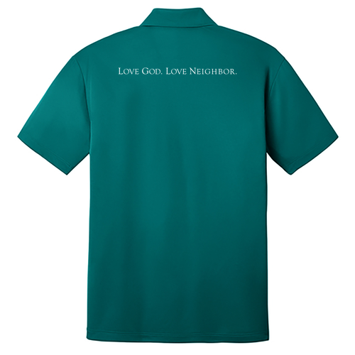 Port Authority Silk Touch Performance Polo -- Teal