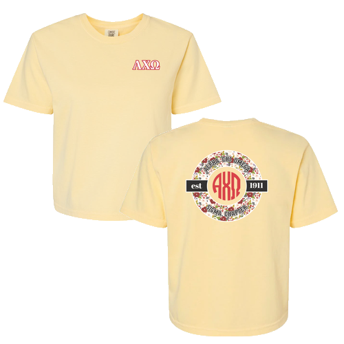 Comfort Colors Women's Garment-Dyed Heavyweight Boxy T-Shirt -- Butter