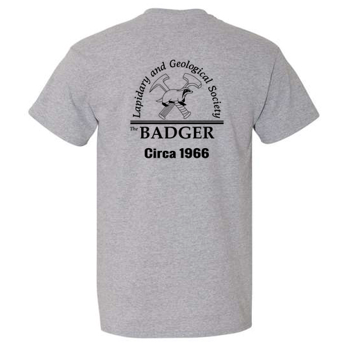 Gildan Cotton Adult Tee with Pocket -- Sport Grey