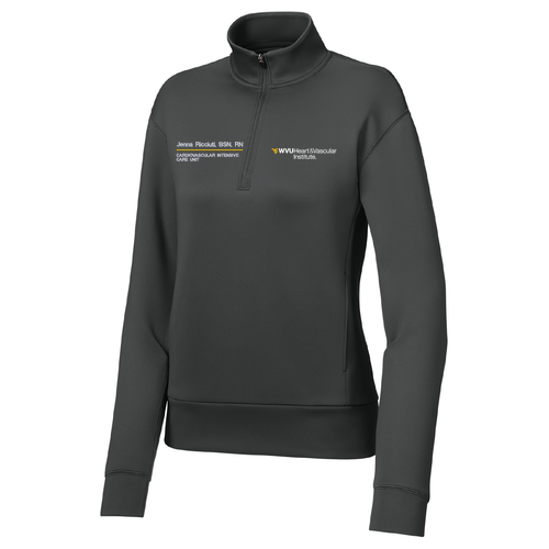 Sport-Tek Women’s Pro Perform 1/4-Zip -- Iron Grey