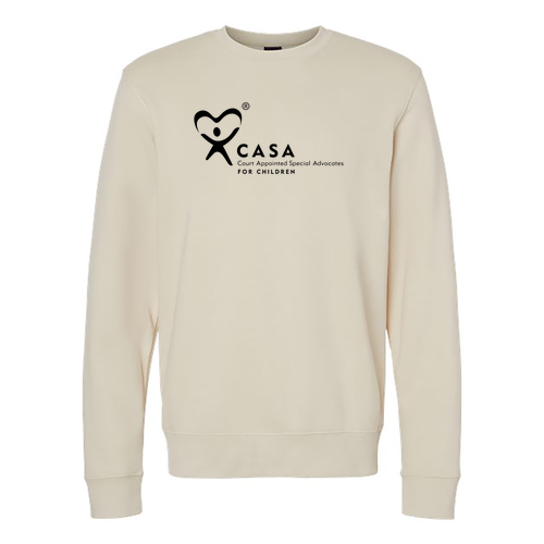 Monroe County CASA Crewnecks (Oyster)