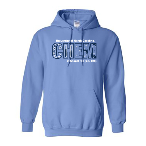 Gildan Heavy Blend Hooded Sweatshirt -- Carolina Blue