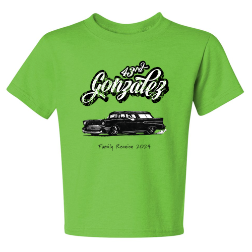 Jerzees Youth 50/50 Heavyweight T-Shirt -- Kiwi