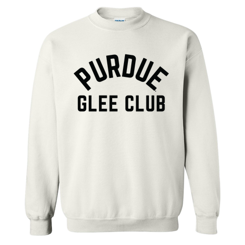 Gildan White Crew Neck Sweatshirt
