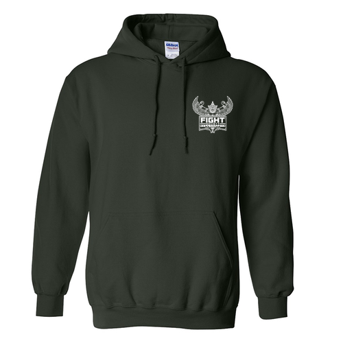 Gildan Heavy Blend Hooded Sweatshirt -- Forest Green