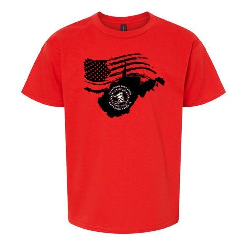 Youth Gildan Softstyle T-Shirt -- Red