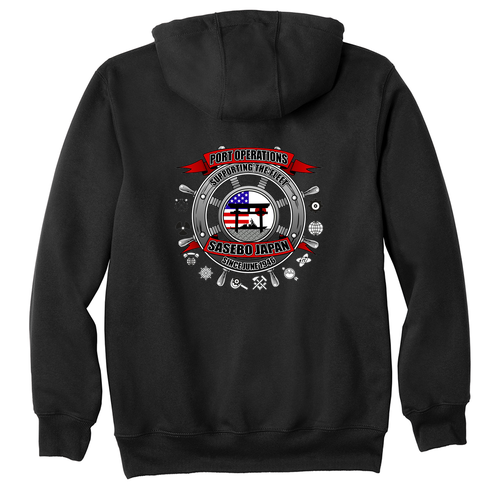 Carhartt Rain Defender Paxton Heavyweight Hooded Sweatshirt -- Black