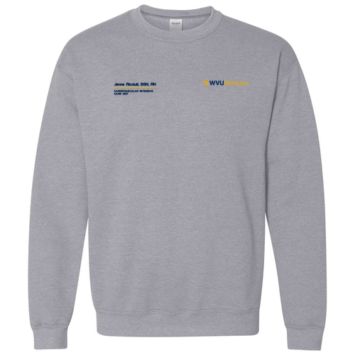 Gildan Heavy Blend Crew Neck Sweatshirt -- Sport Grey