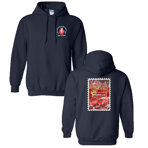 Gildan Heavy Blend Hooded Sweatshirt -- Navy