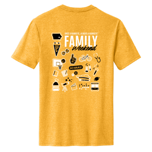 District Made Mens Perfect Blend Tee -- Gold Heather