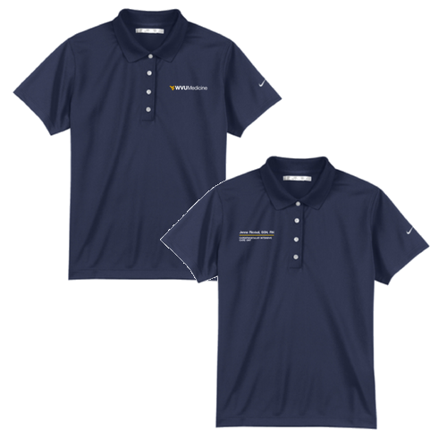 Nike Ladies Tech Basic Dri Fit Polo -- Midnight Navy
