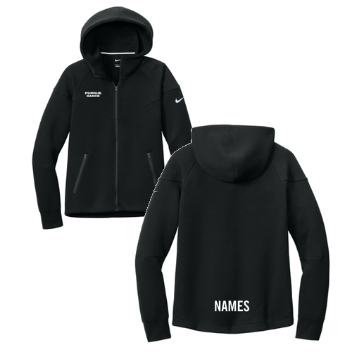Nike Women’s Tech Fleece Full-Zip Hoodie -- Black