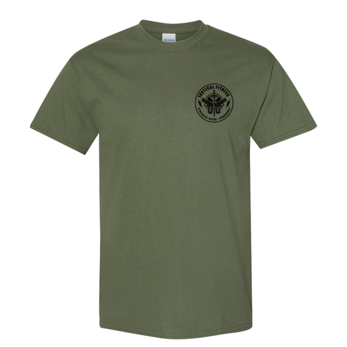 Gildan Heavy Cotton Basic T-Shirt -- Military Green
