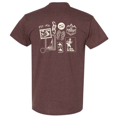 Gildan Heavy Cotton Basic T-Shirt -- Russet