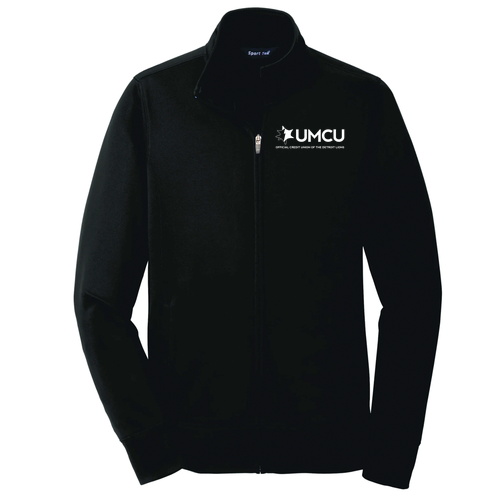 Sport Tek Ladies Sport Wick Fleece Full Zip Jacket -- Black