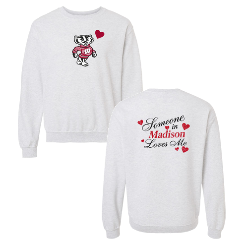 Gildan Heavy Blend Crew Neck Sweatshirt -- Ash