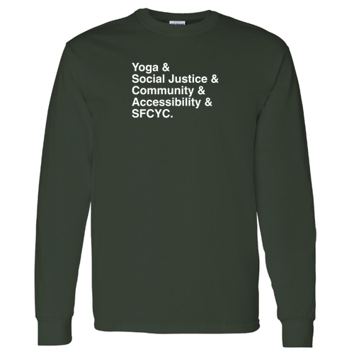 SFCYC Longsleeve Basic T-Shirt -- Forest Green