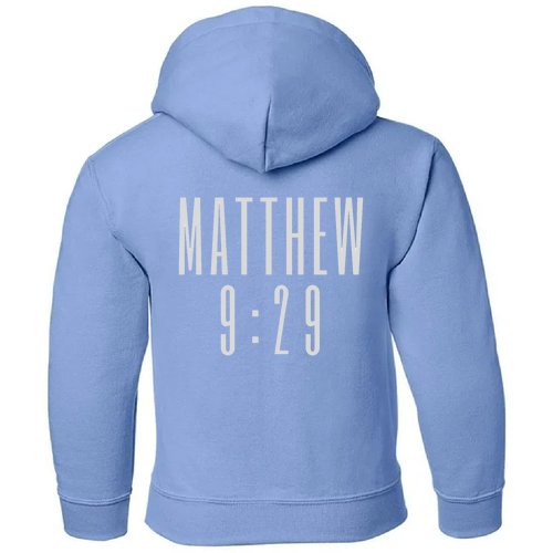 It Will Happen Hoodie Youth -- Carolina Blue