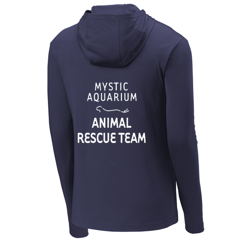 Mystic Aquarium Animal Rescue Program Hooded Pullover (True Navy)