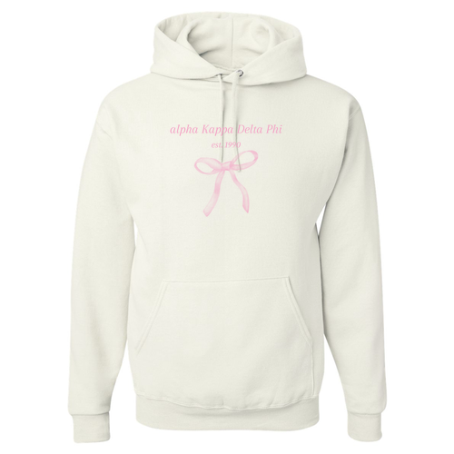 Jerzees 8 oz 50/50 Nublend Adult Hooded Sweatshirt -- Ribbon Design