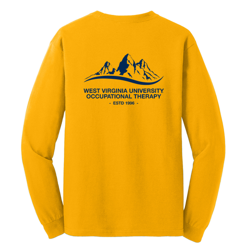 Gildan Heavy Cotton Longsleeve Basic T-Shirt -- Gold