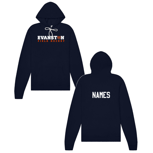 BELLA + CANVAS Sponge Fleece Hoodie -- Navy
