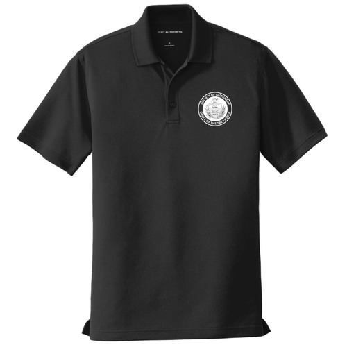 Port Authority Dry Zone UV Micro Mesh Polo -- Deep Black