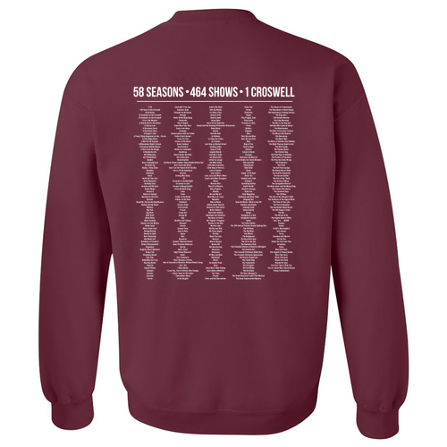Gildan Heavy Blend Crew Neck Sweatshirt -- Maroon