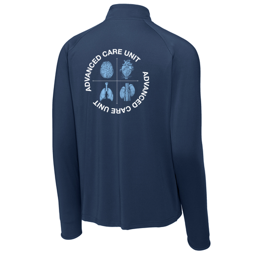 Sport Tek Sport Wick Stretch Half Zip Pullover -- True Navy