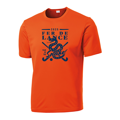 Sport Tek Competitor Wicking Tee -- Deep Orange