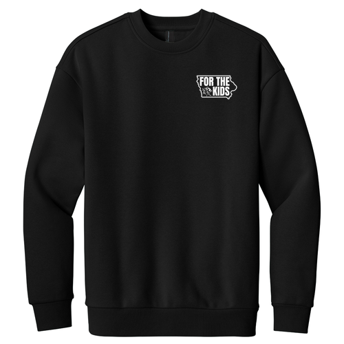 District V.I.T. Heavyweight Fleece Crew -- Black