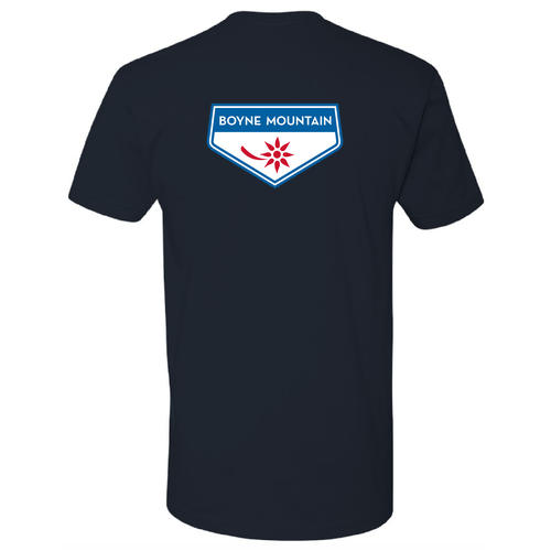 Boyne Mountain Logo 2 Full Color -- Short Sleeve Midnight Navy