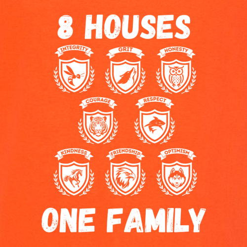 Adult Optimism House Gildan Heavy Cotton Basic T-Shirt -- Orange