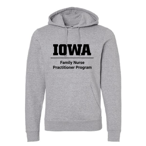 Family Nurse Practitioner J America Unisex BTB Fleece Hooded Sweatshirt -- Oxford