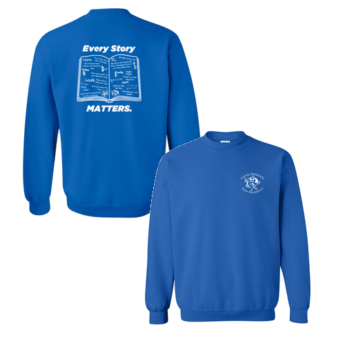 Gildan Heavy Blend Crew Neck Sweatshirt -- Royal