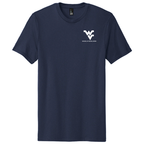 District Threads Young Mens Concert Tee -- New Navy
