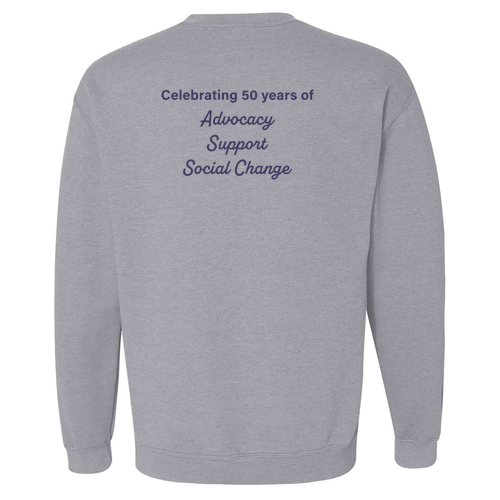 Crew Neck Sweatshirt -- Sport Grey