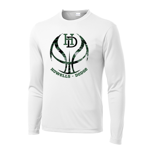 Sport Tek Long Sleeve Competitor -- White