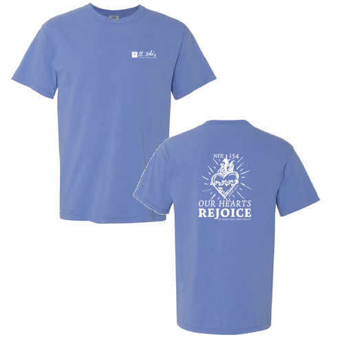 Comfort Colors Ringspun Garment Dyed T Shirt -- Mystic Blue