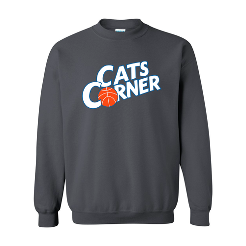 Gildan Heavy Blend Crew Neck Sweatshirt -- Fan Charcoal Heather