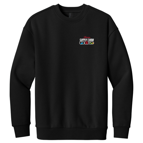 District Heavyweight Fleece Crew -- Black