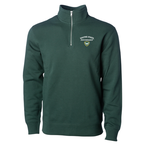[EMBROIDERED] Independent Trading Co. Quarter-Zip -- Alpine Green