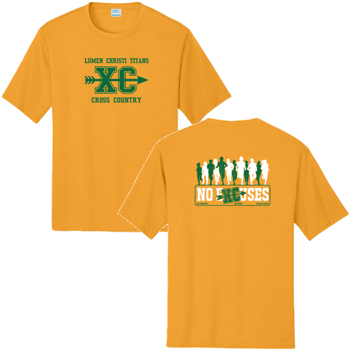 Port and Company Essential Performance Tee -- Gold