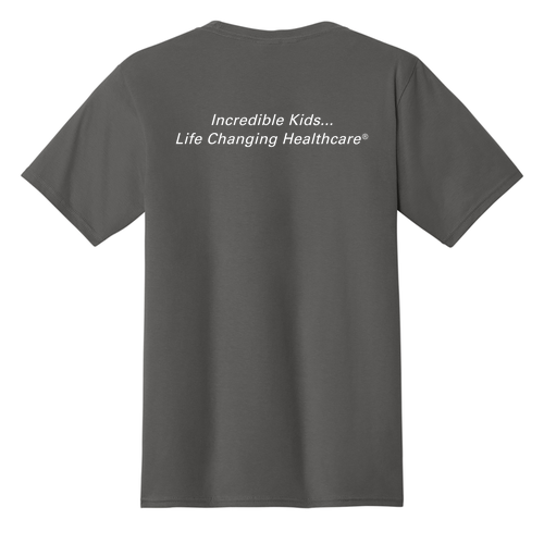 Port and Company Tee (w/ Back Print) -- Charcoal