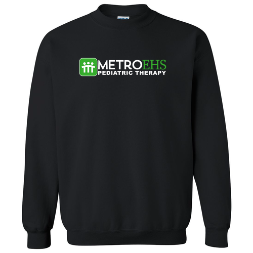 Gildan Heavy Blend Crew Neck Sweatshirt -- Black