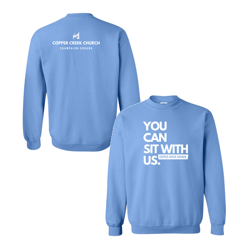 Gildan Heavy Blend Crew Neck Sweatshirt -- Carolina Blue