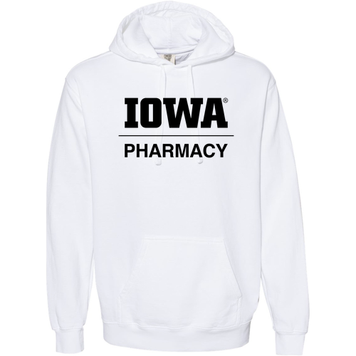 Comfort Colors Garment Dyed Hooded Pullover Sweatshirt -- White