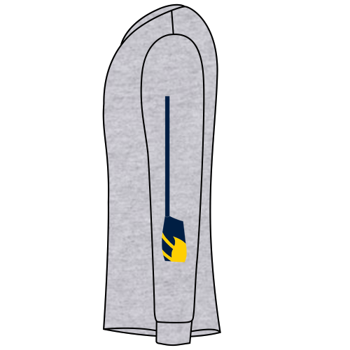 Champion Reverse Weave Crewneck Sweatshirt -- Oxford Grey SCREENPRINT